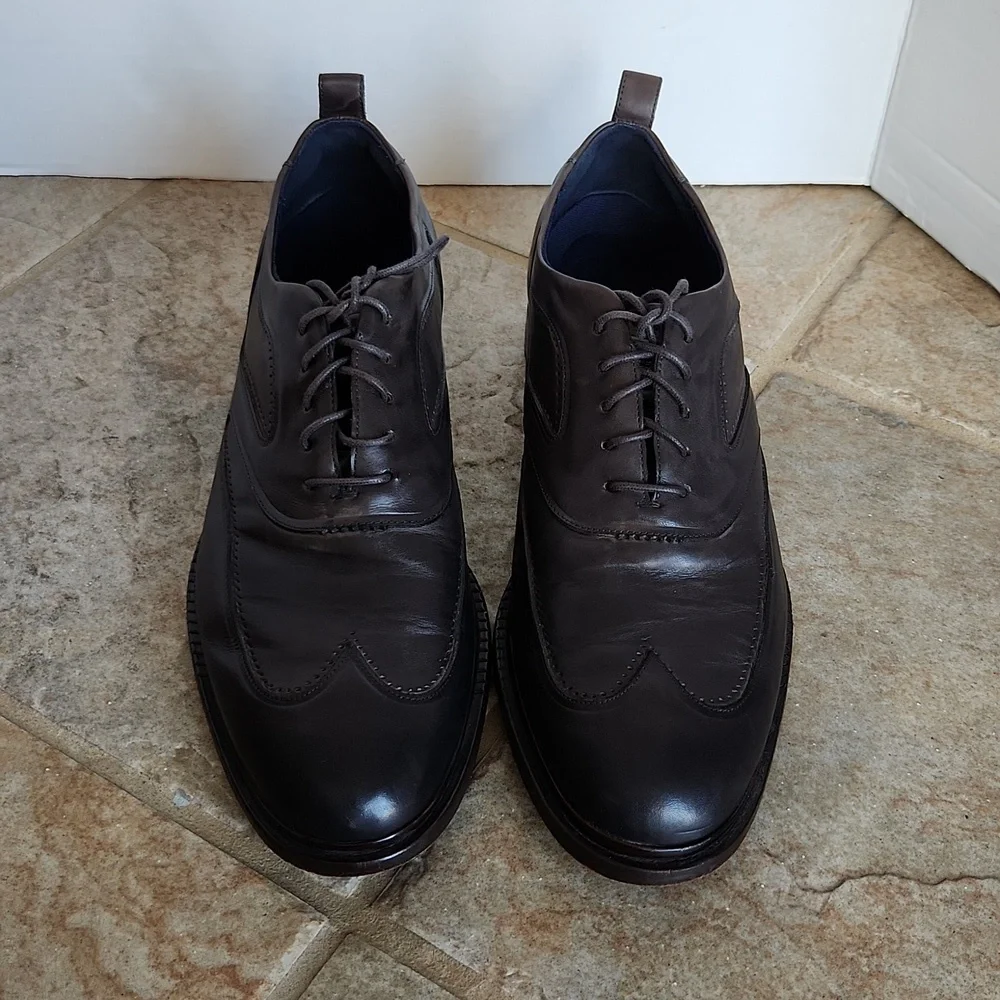 Cole Haan Washington Grand 2.0 Brown Oxford Shoes Sz 11.5